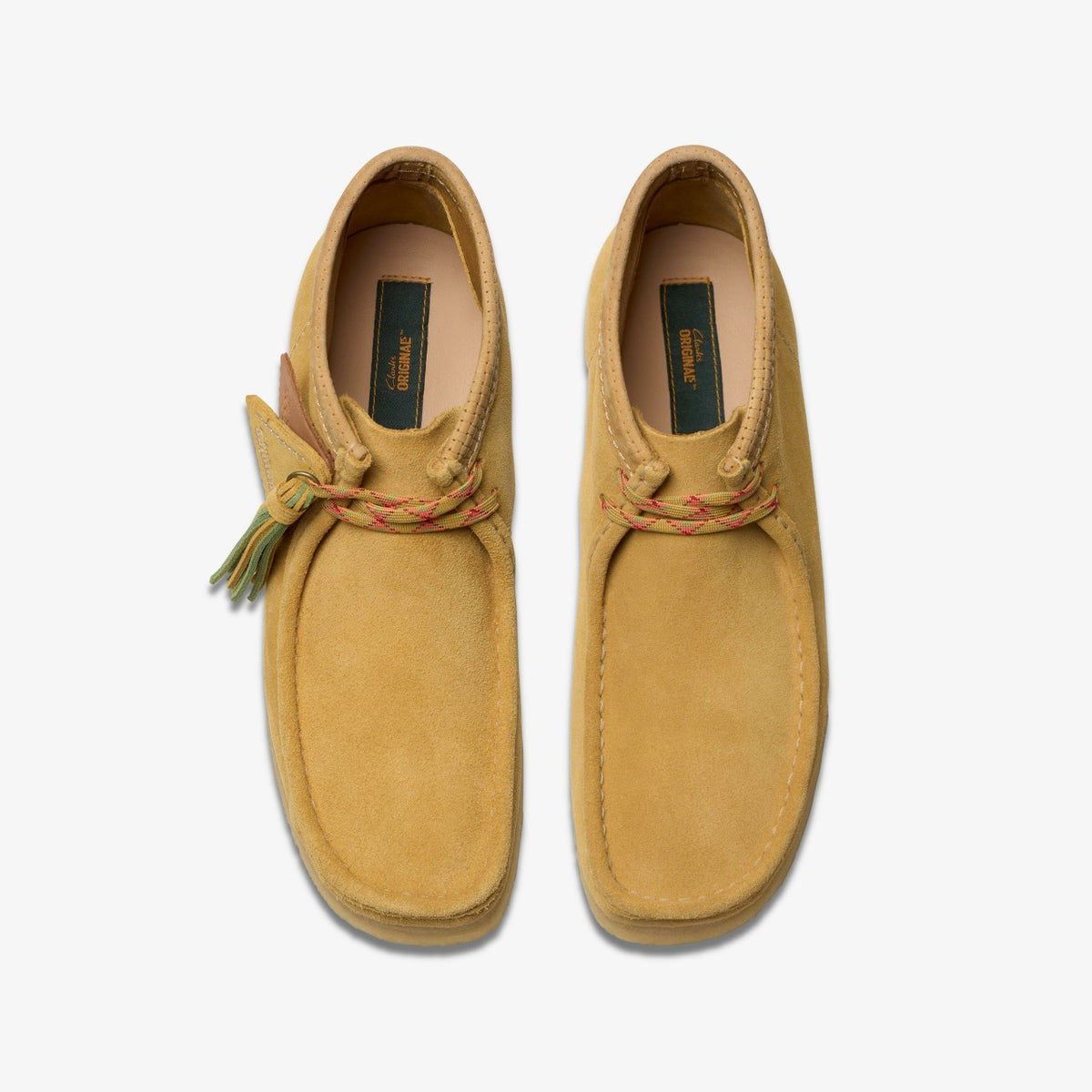 Wallabee Boot Golden Tan Suede - Clarks Men