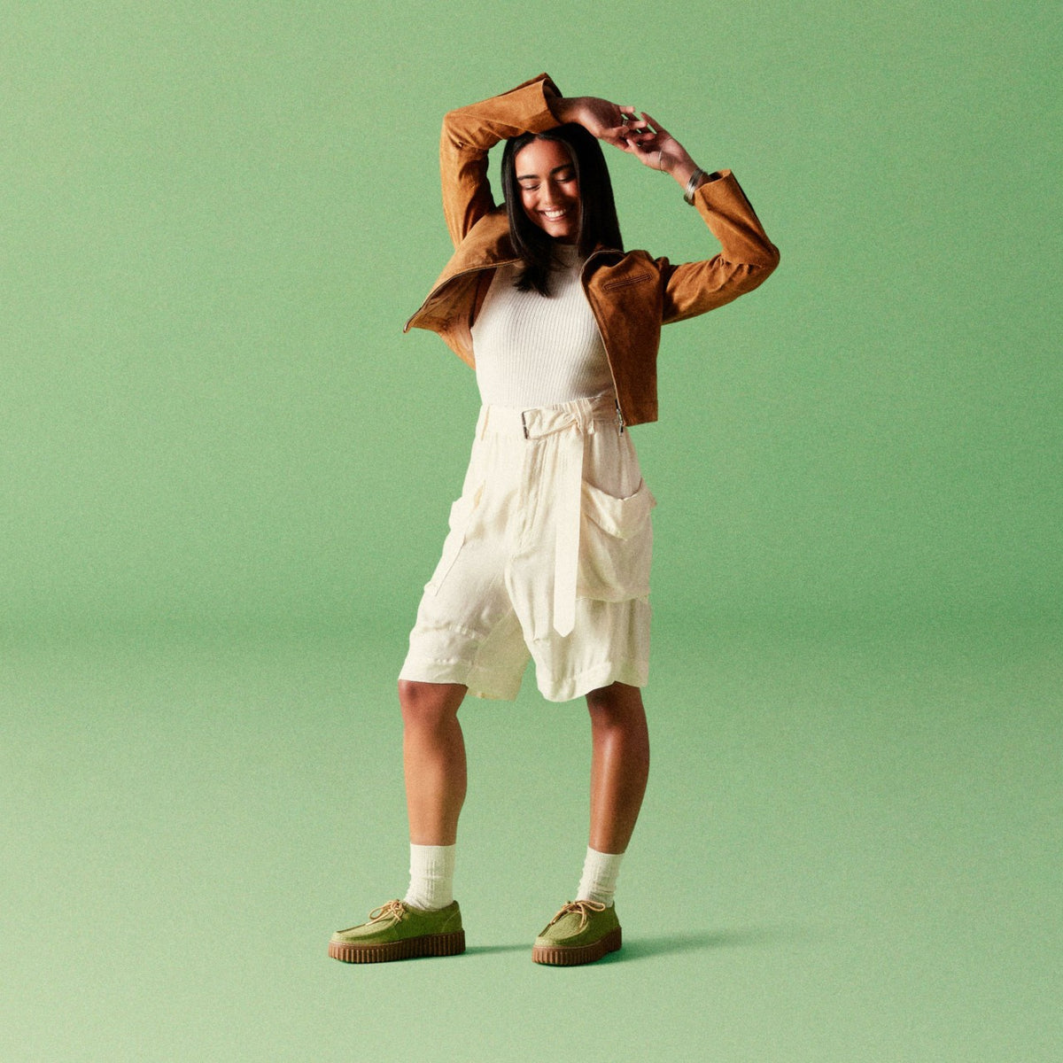 Torhill Bee Apple Suede - Clarks Women