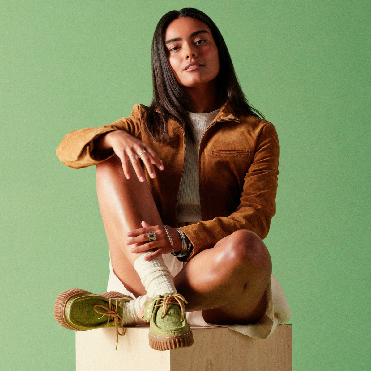 Torhill Bee Apple Suede - Clarks Women