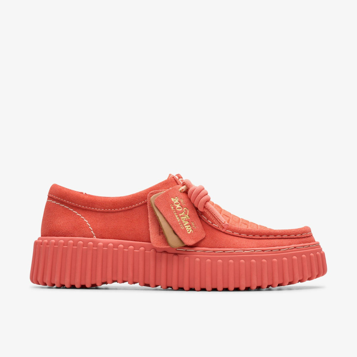 Torhill Bee Coral Suede - Clarks Women