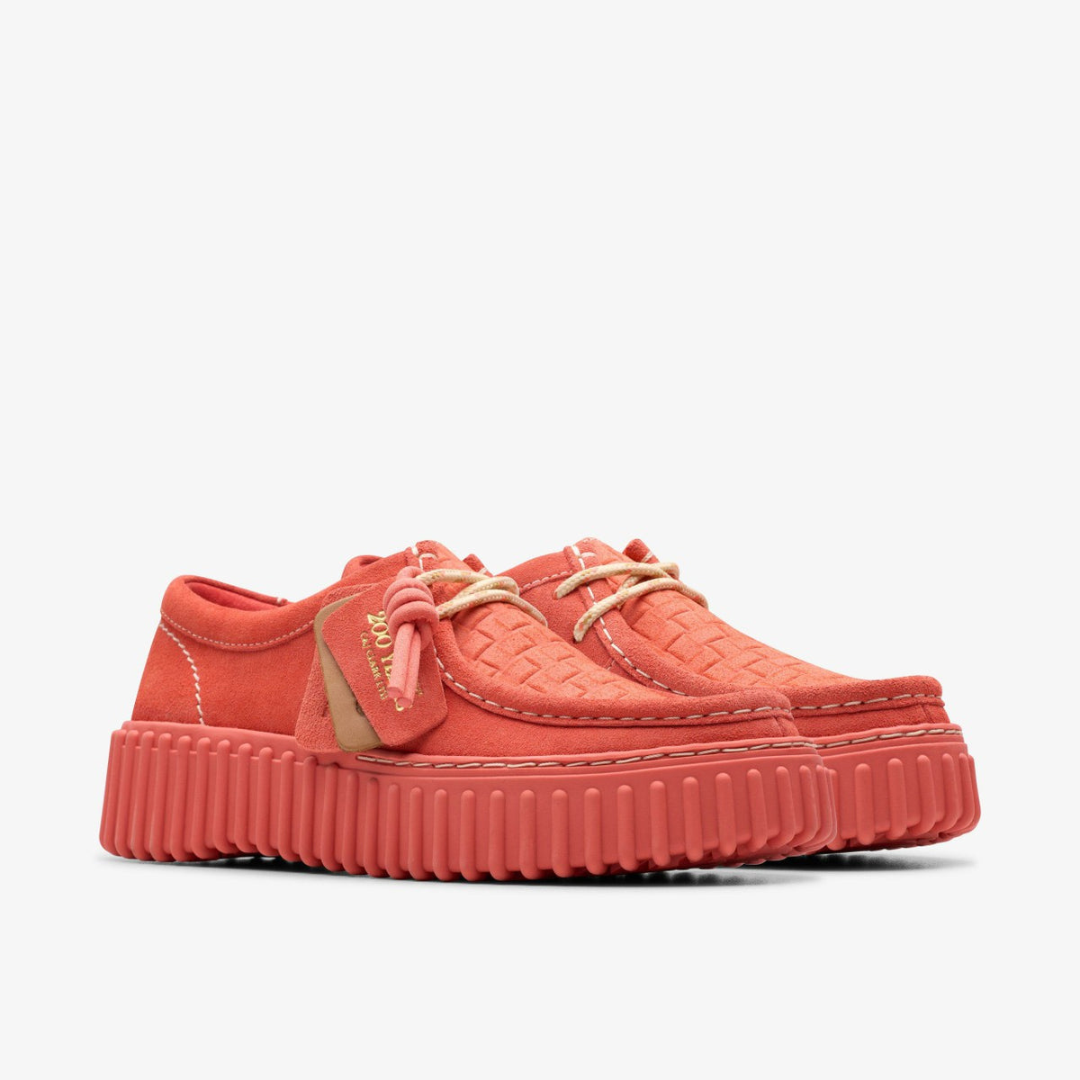 Torhill Bee Coral Suede - Clarks Women