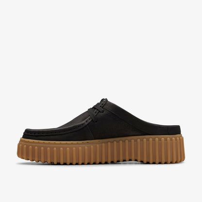 Torhill Mule Black Nubuck - Clarks Women