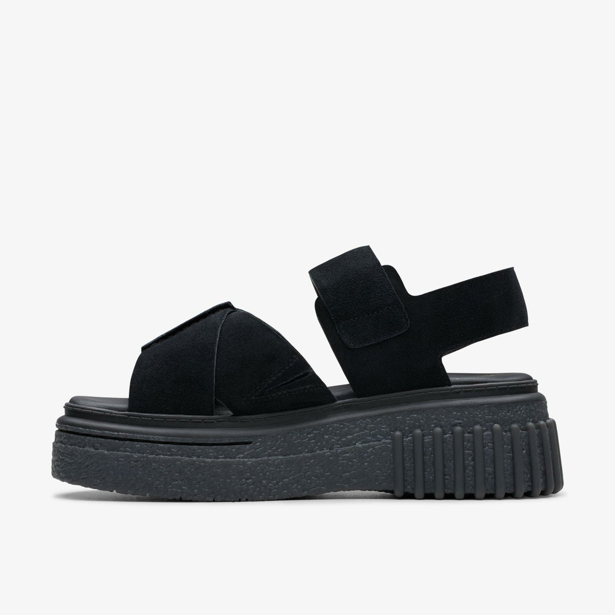 Evamar Wish Black Suede - Clarks Women