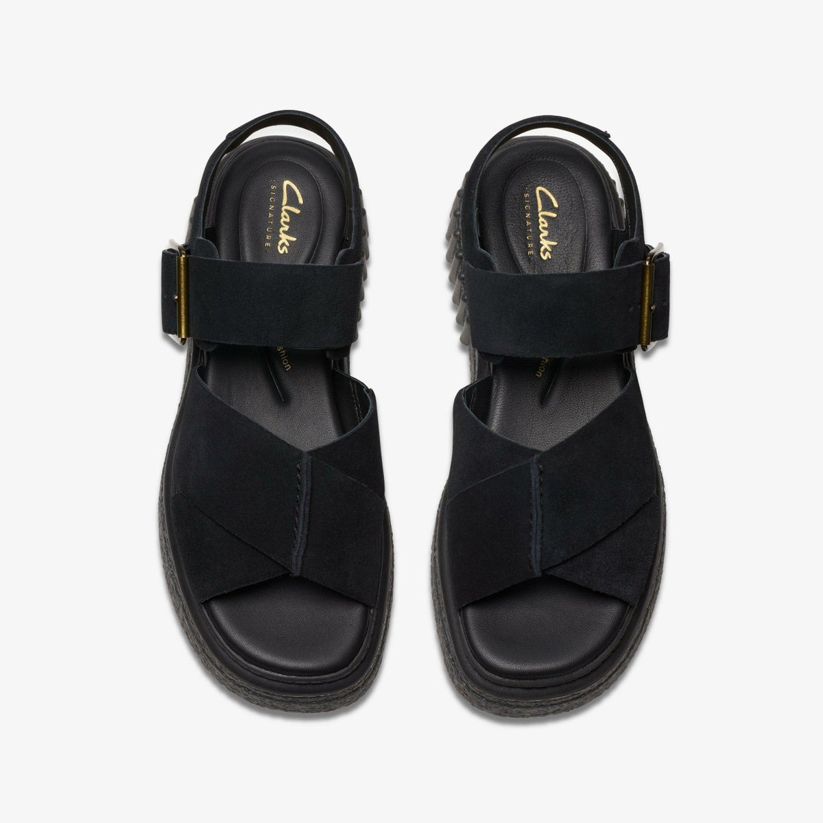 Evamar Wish Black Suede - Clarks Women