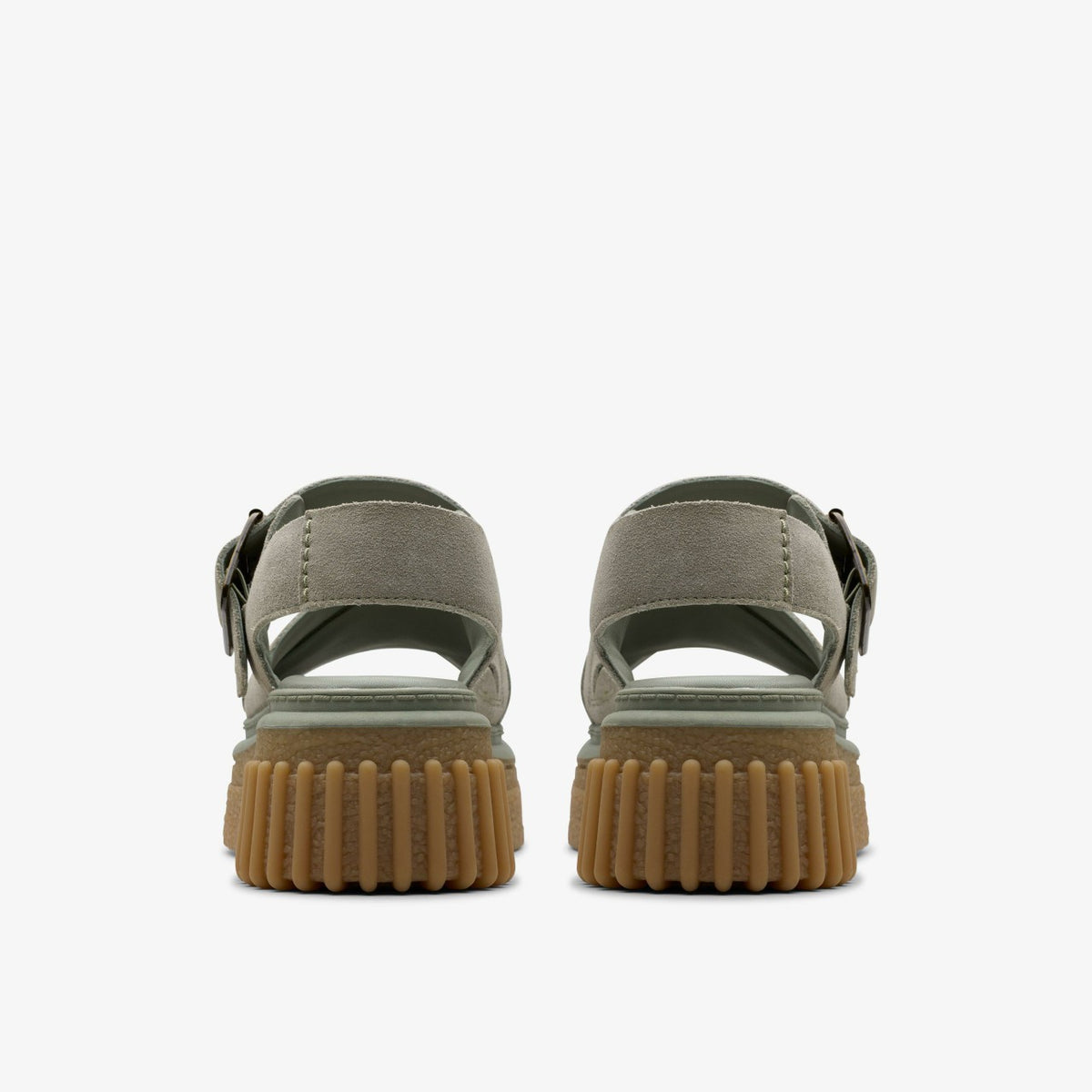 Evamar Wish Light Green Suede - Clarks Women