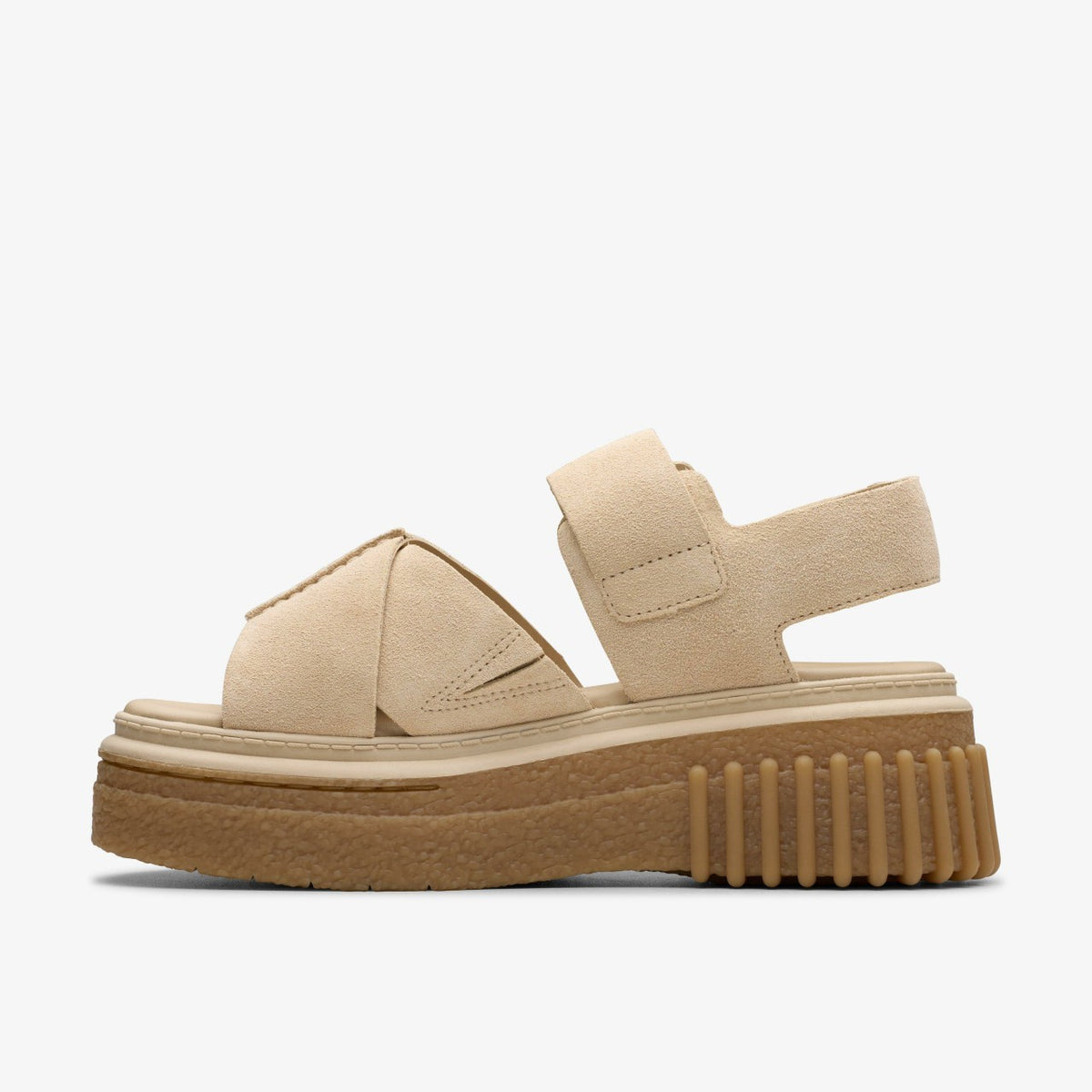 Evamar Wish Ecru Suede - Clarks Women