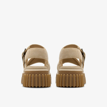 Evamar Wish Ecru Suede - Clarks Women