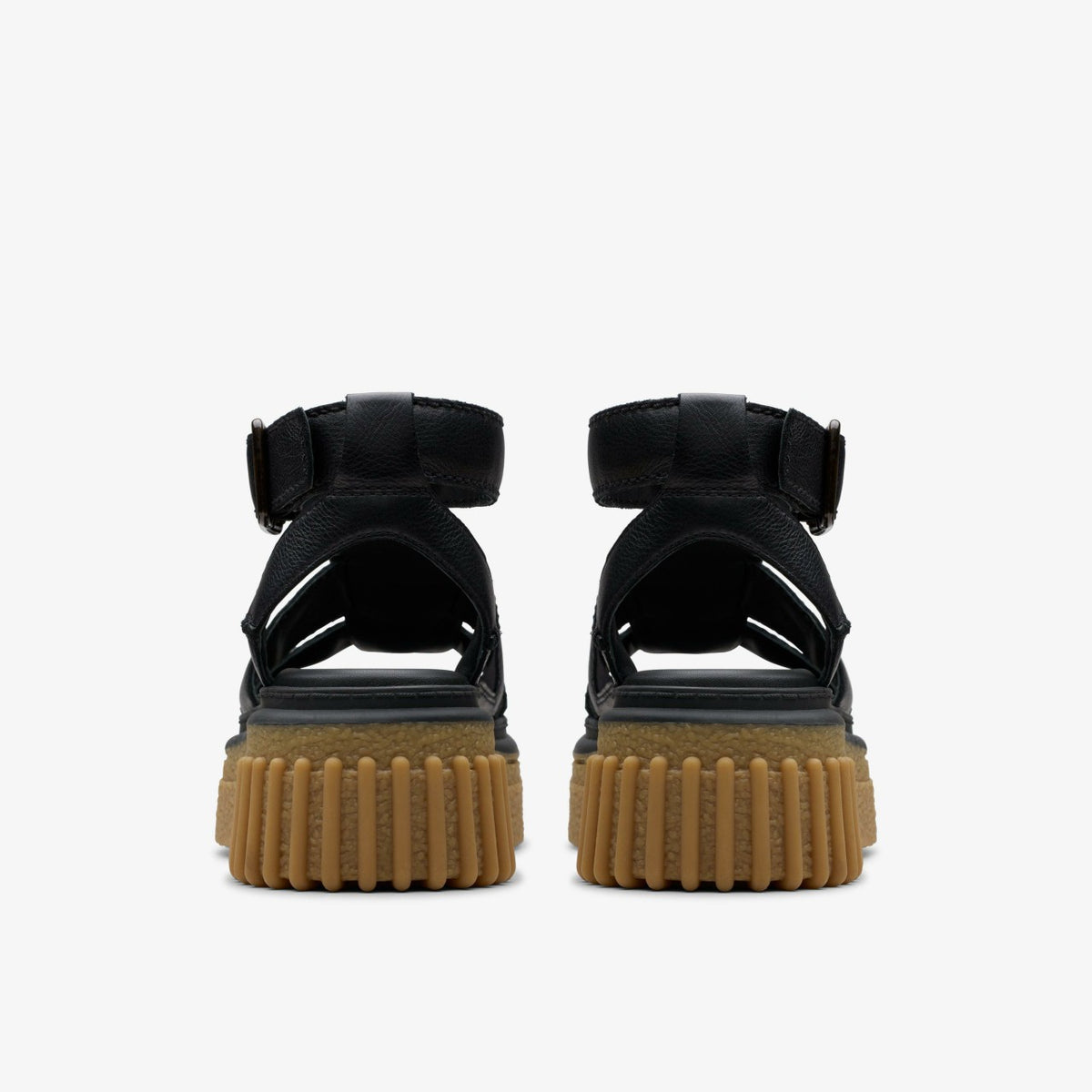 Evamar Sun Black Leather - Clarks Women