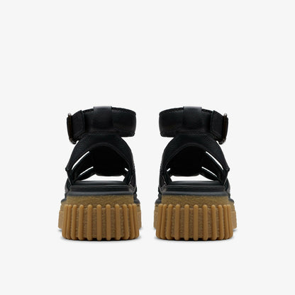 Evamar Sun Black Leather - Clarks Women