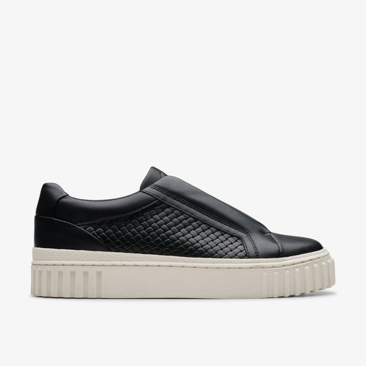 Mayhill Bay Black Leather - Clarks Women