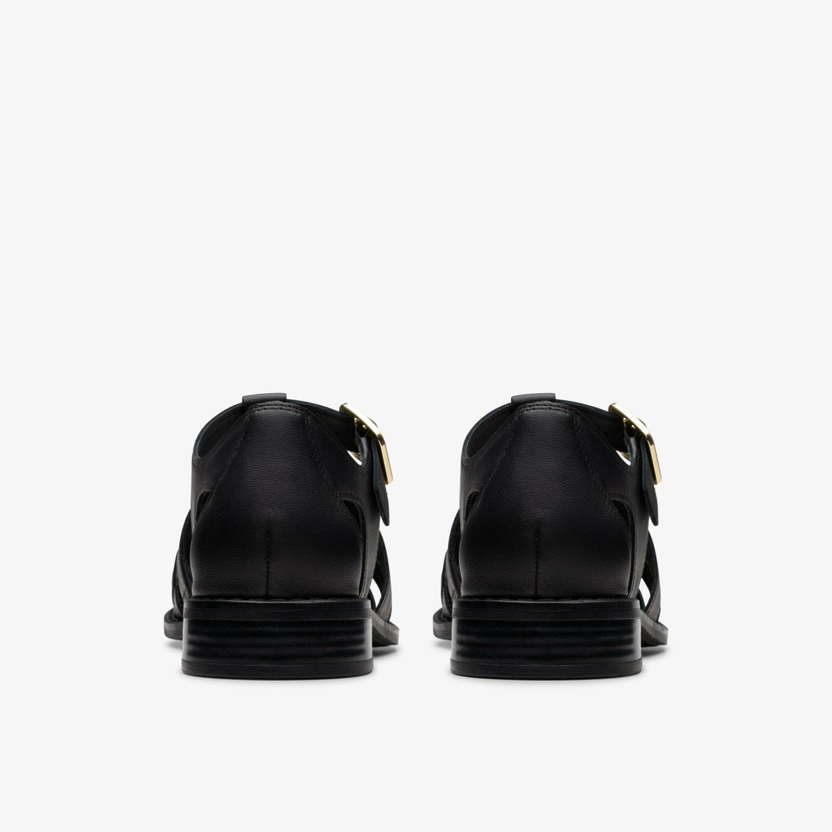 Hana Sun Black Leather - Clarks Women