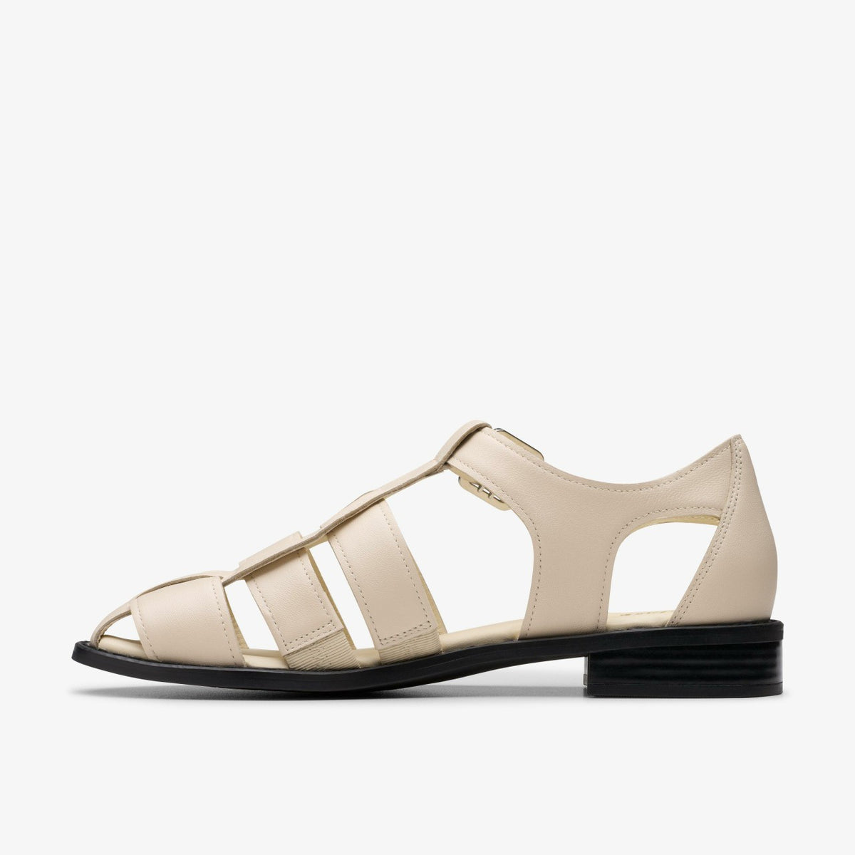 Hana Sun Off White Leather - Clarks Women