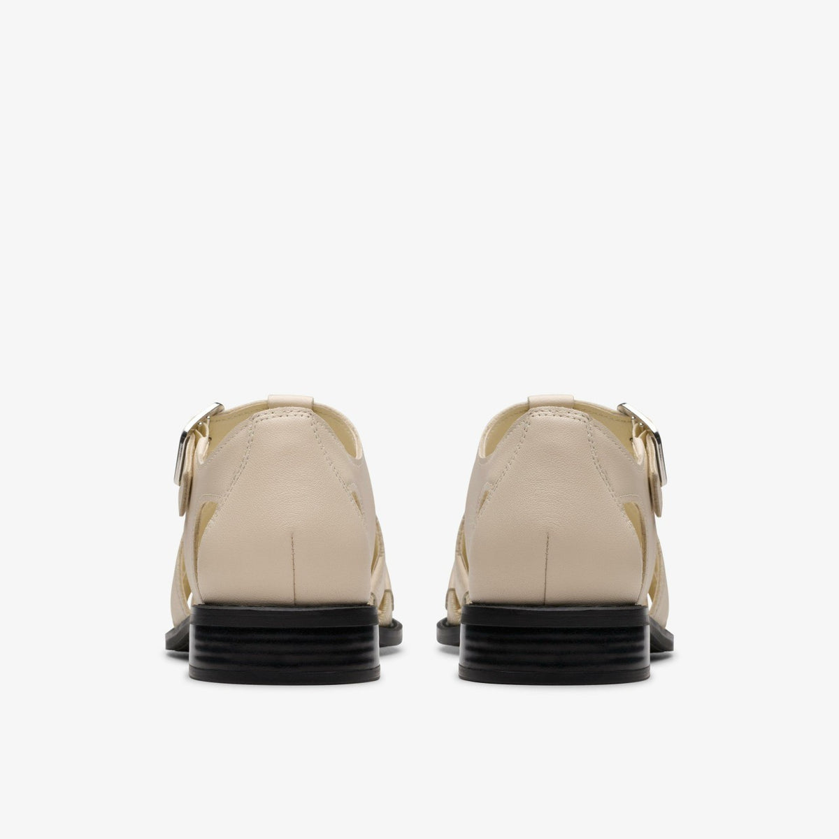 Hana Sun Off White Leather - Clarks Women