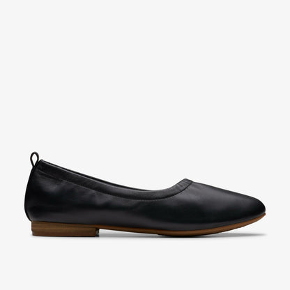 Fawna Soft Black Leather - Clarks Women
