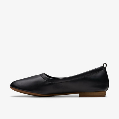 Fawna Soft Black Leather - Clarks Women
