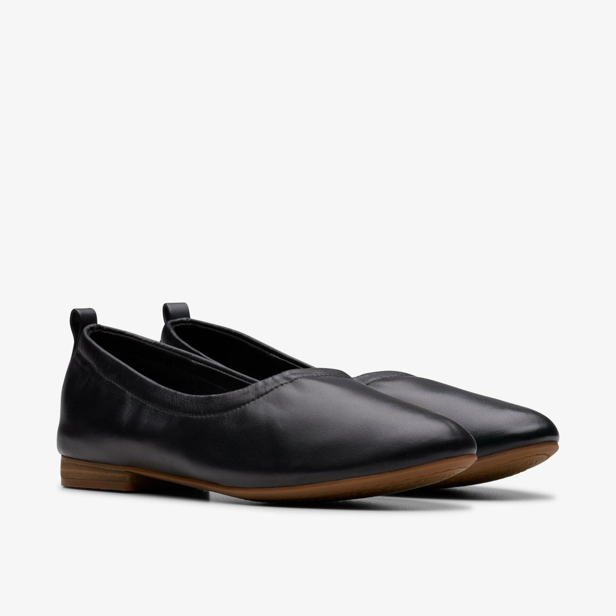 Fawna Soft Black Leather - Clarks Women