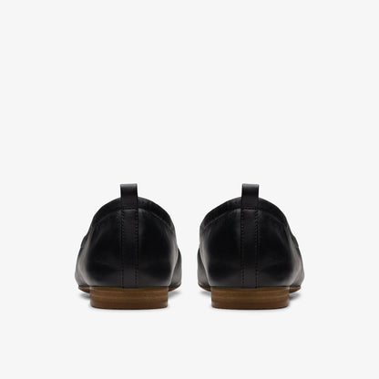 Fawna Soft Black Leather - Clarks Women