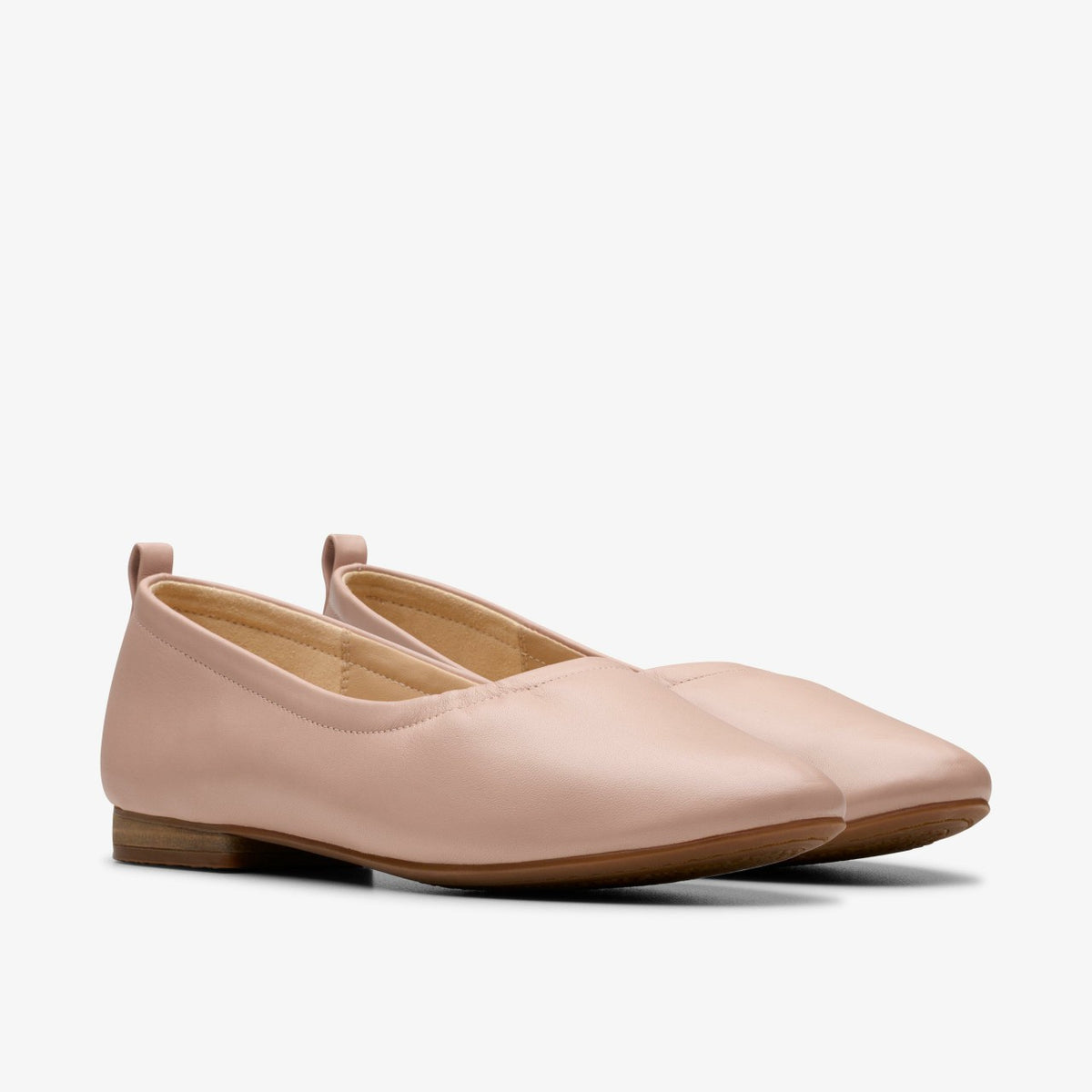 Fawna Soft Light Pink Leather - Clarks Women