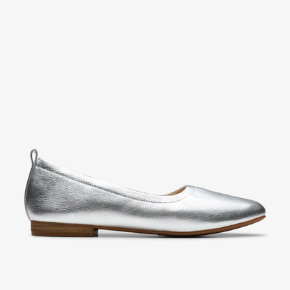 Fawna Soft Silver Metallic - Clarks Women