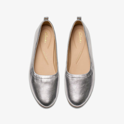 Fawna Soft Silver Metallic - Clarks Women