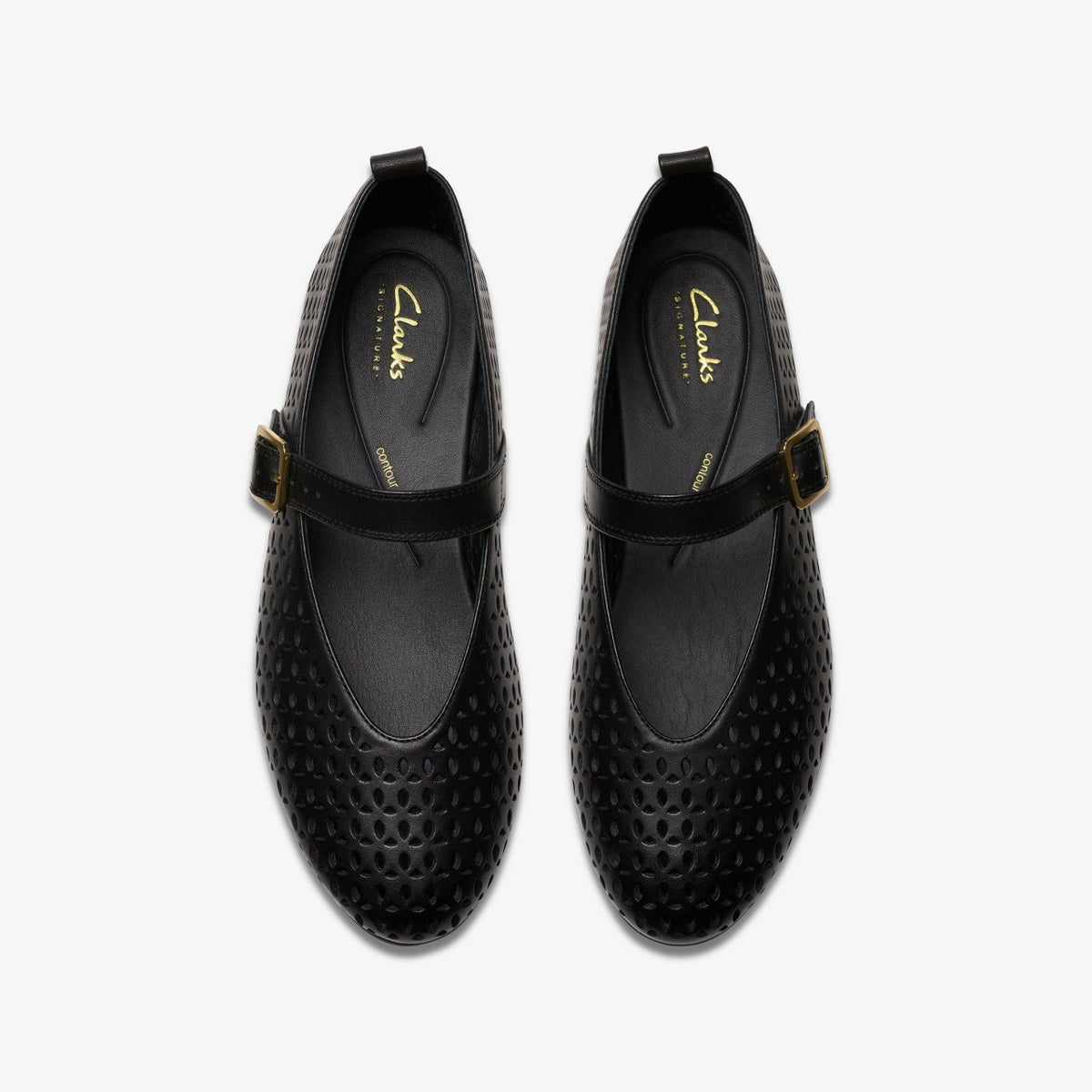 Fawna Jane Black Leather - Clarks Women