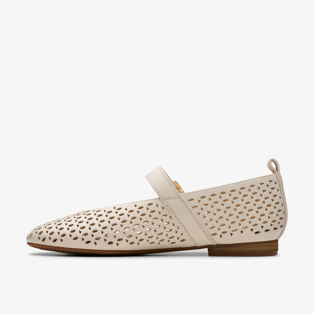 Fawna Jane Cream Leather - Clarks Women