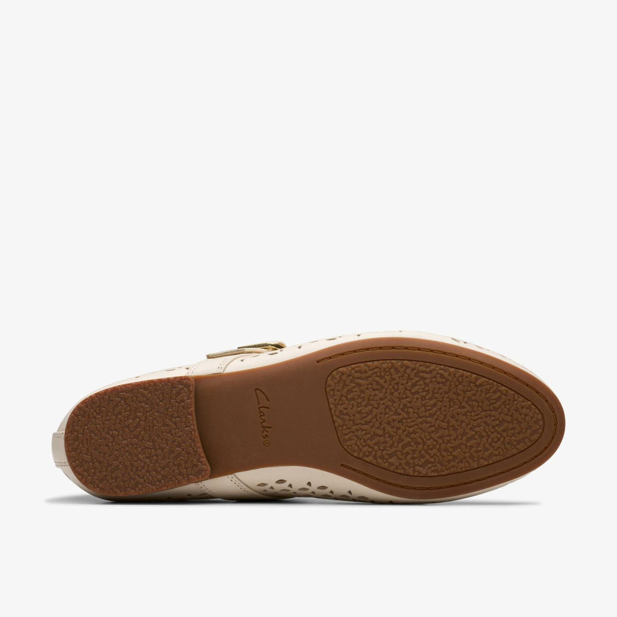 Fawna Jane Cream Leather - Clarks Women