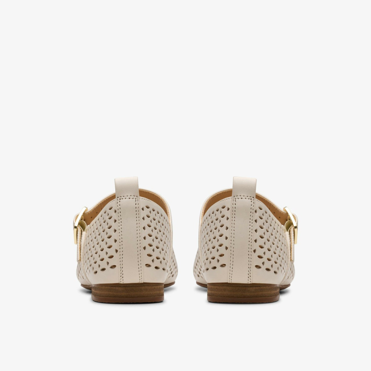 Fawna Jane Cream Leather - Clarks Women