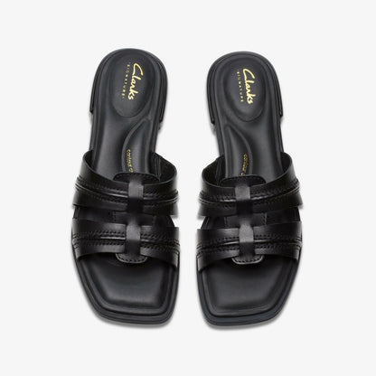 Ariany Mule Black Leather - Clarks Women