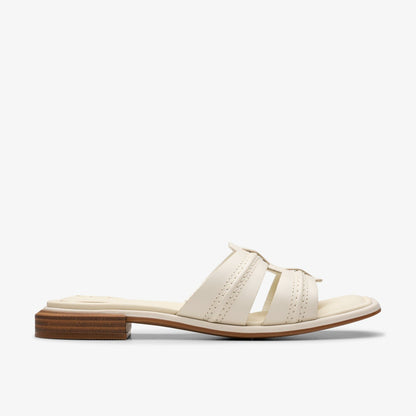 Ariany Mule Cream Leather - Clarks Women