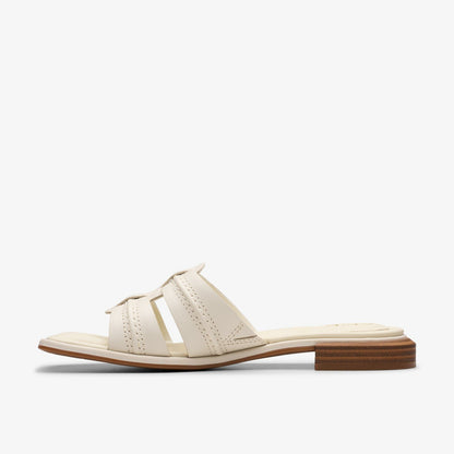 Ariany Mule Cream Leather - Clarks Women