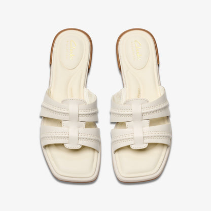 Ariany Mule Cream Leather - Clarks Women