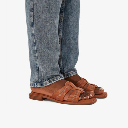 Ariany Mule Tan Leather - Clarks Women