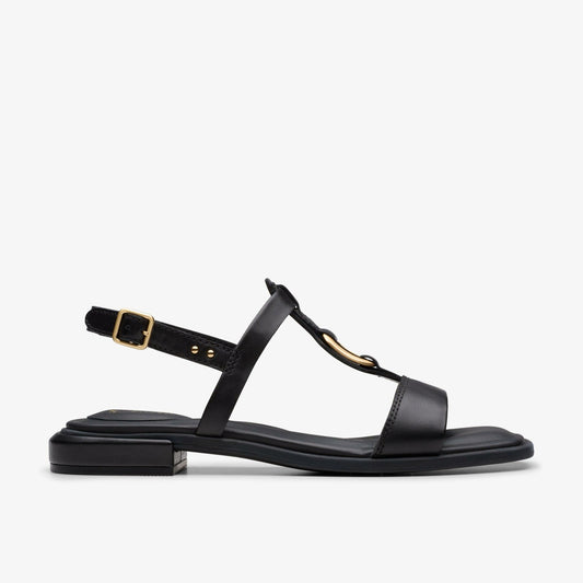 Ariany Sling Black Leather - Clarks Women