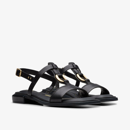 Ariany Sling Black Leather - Clarks Women