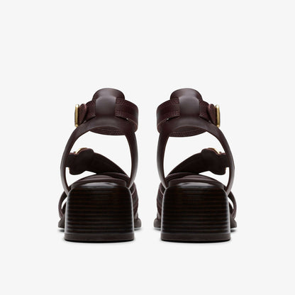 Morwyn Strap Wine Leather - Clarks Women
