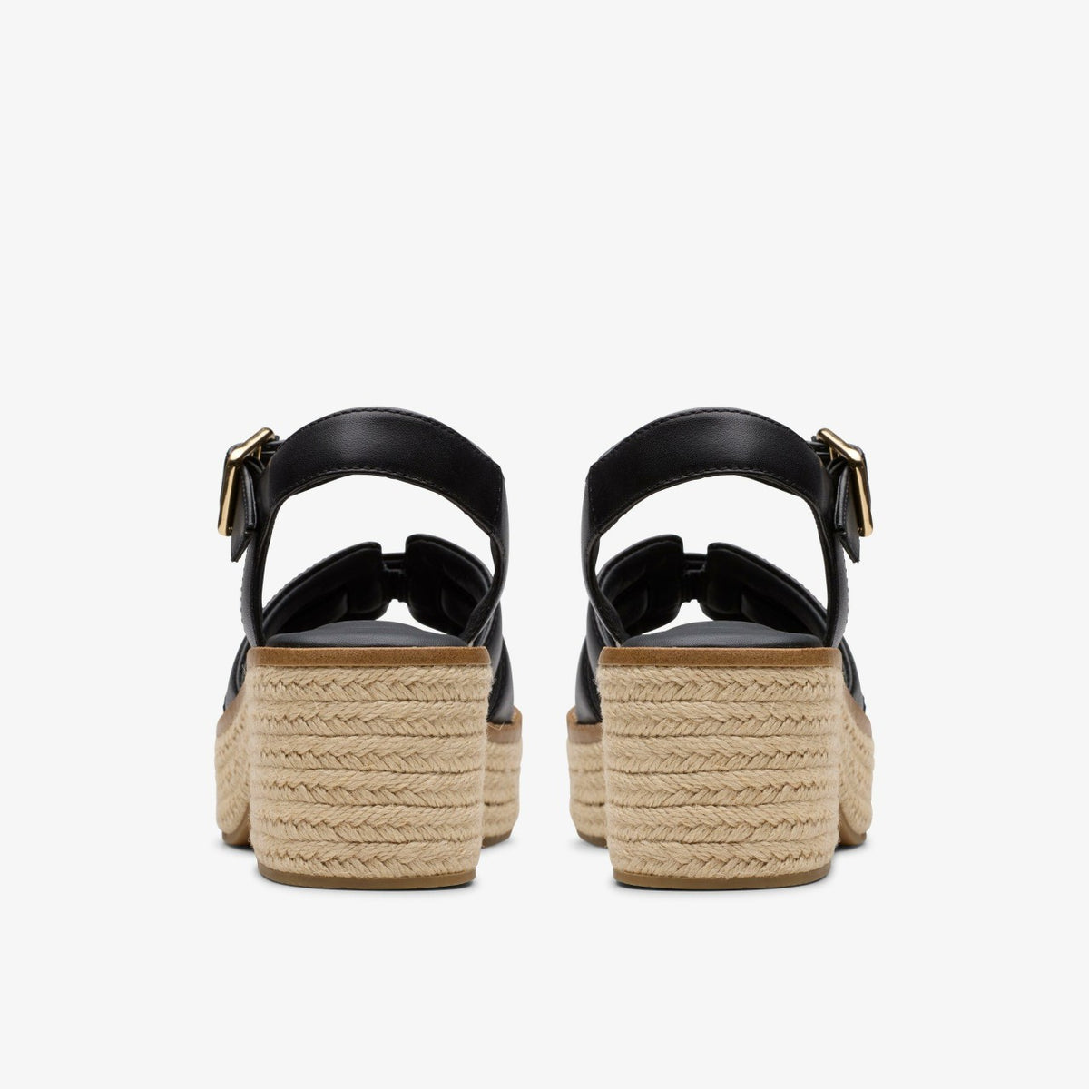 Coledale Strap Black Leather - Clarks Women