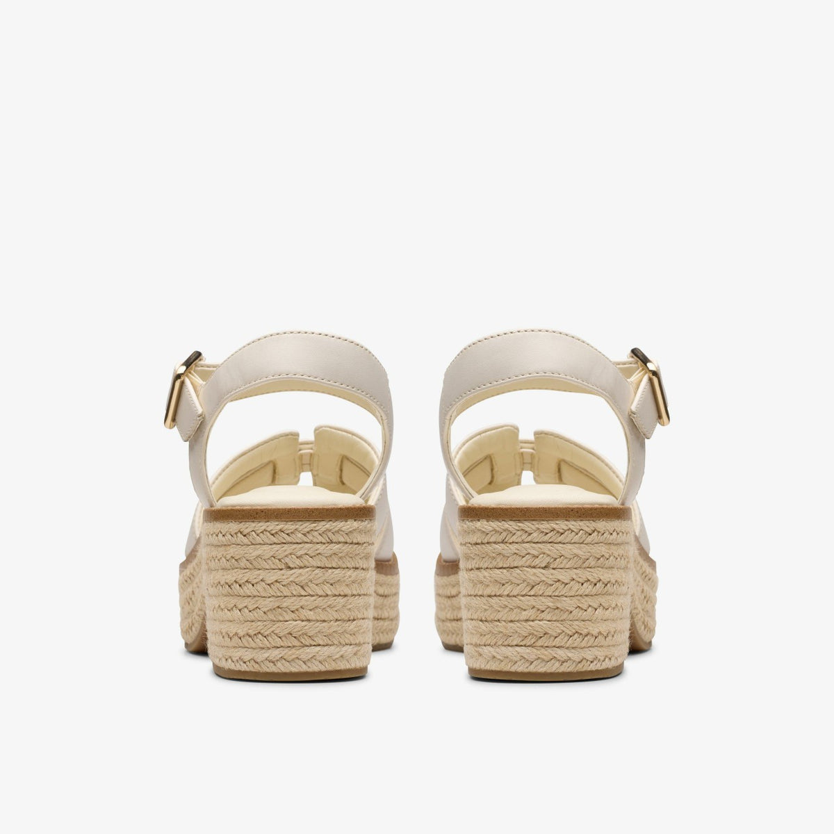 Coledale Strap Cream Leather - Clarks Women