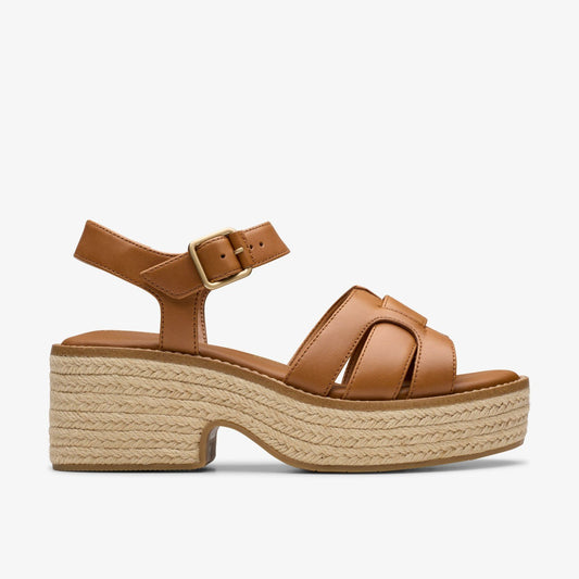 Coledale Strap Tan Leather - Clarks Women