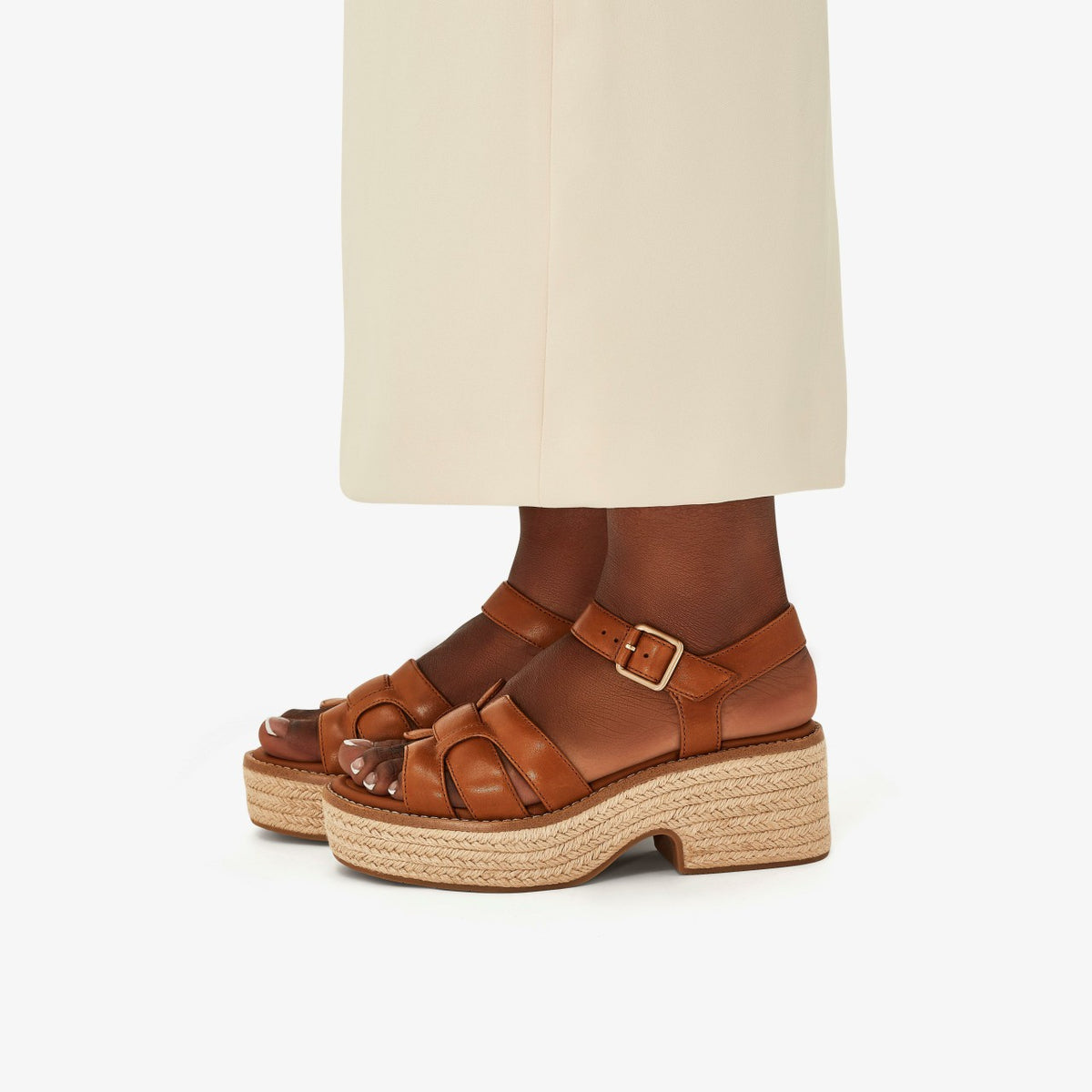Coledale Strap Tan Leather - Clarks Women