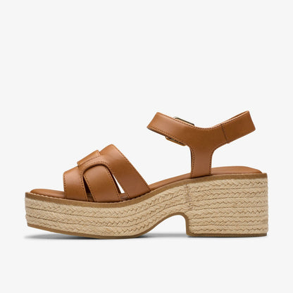 Coledale Strap Tan Leather - Clarks Women
