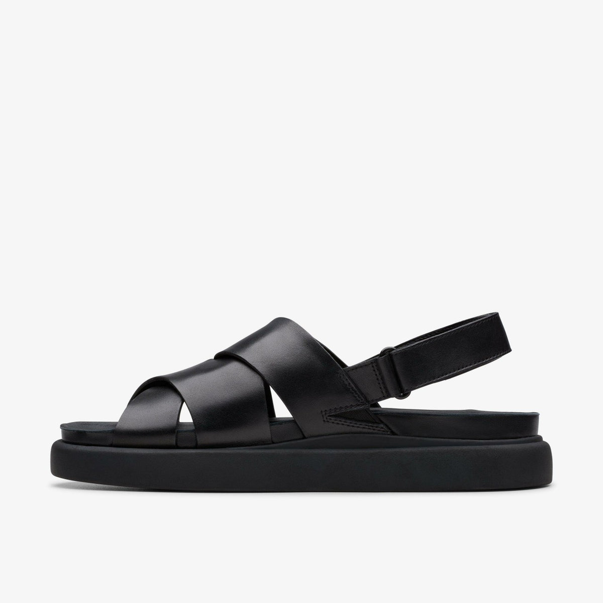 Aristella Sun Black Leather - Clarks Women