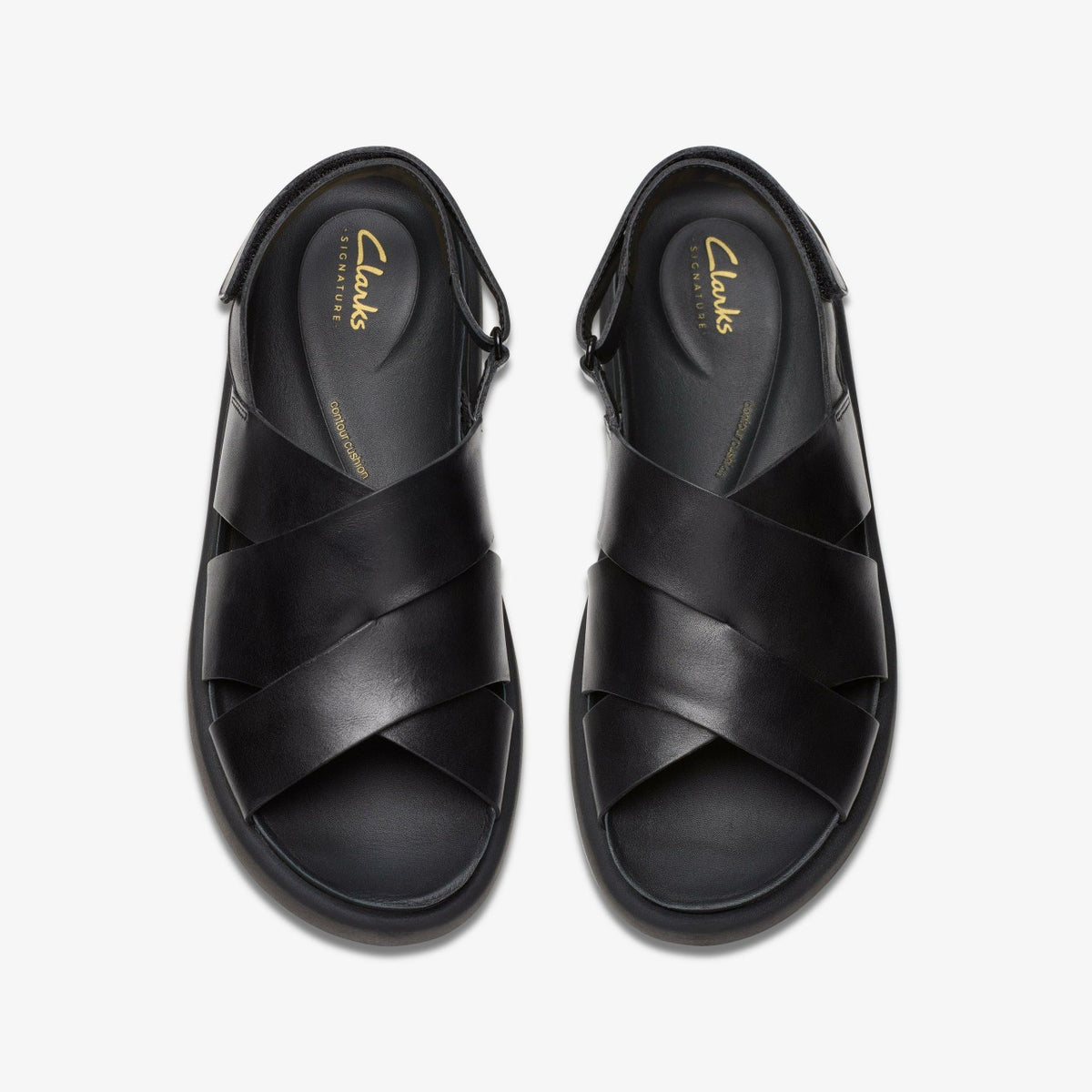 Aristella Sun Black Leather - Clarks Women