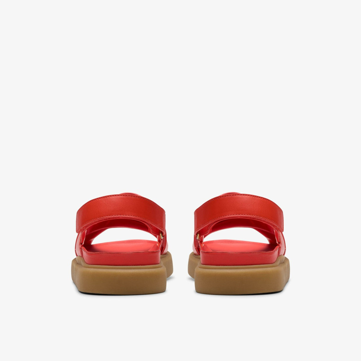 Aristella Sun Bright Red Leather - Clarks Women