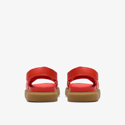 Aristella Sun Bright Red Leather - Clarks Women
