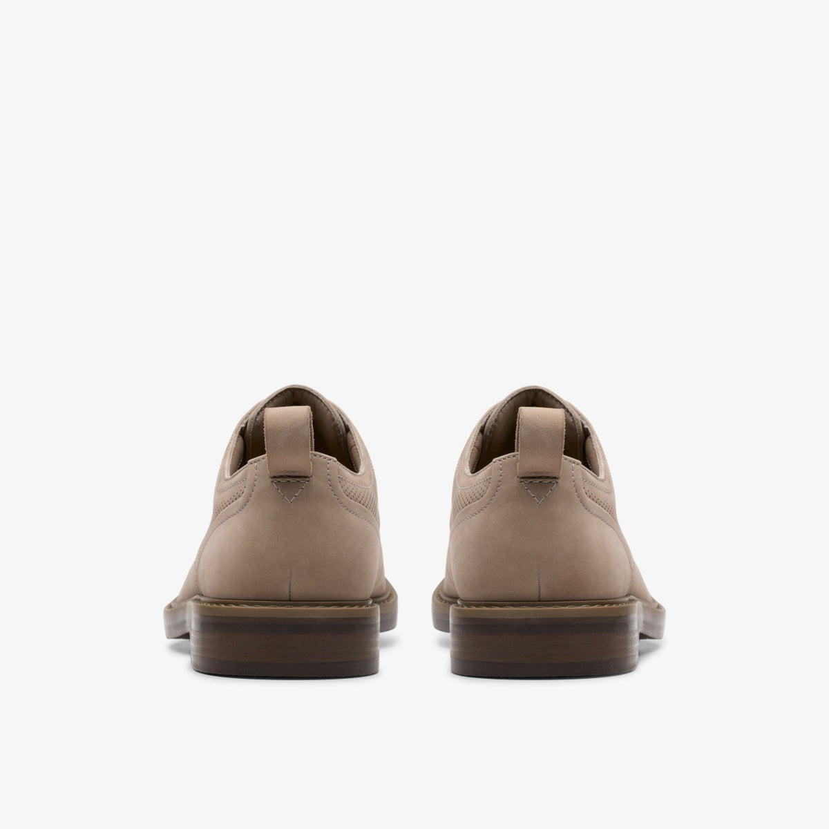 Aldwin Lace Grey Nubuck - Clarks Men
