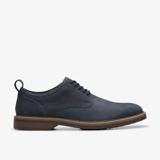 Aldwin Lace Navy Nubuck - Clarks Men