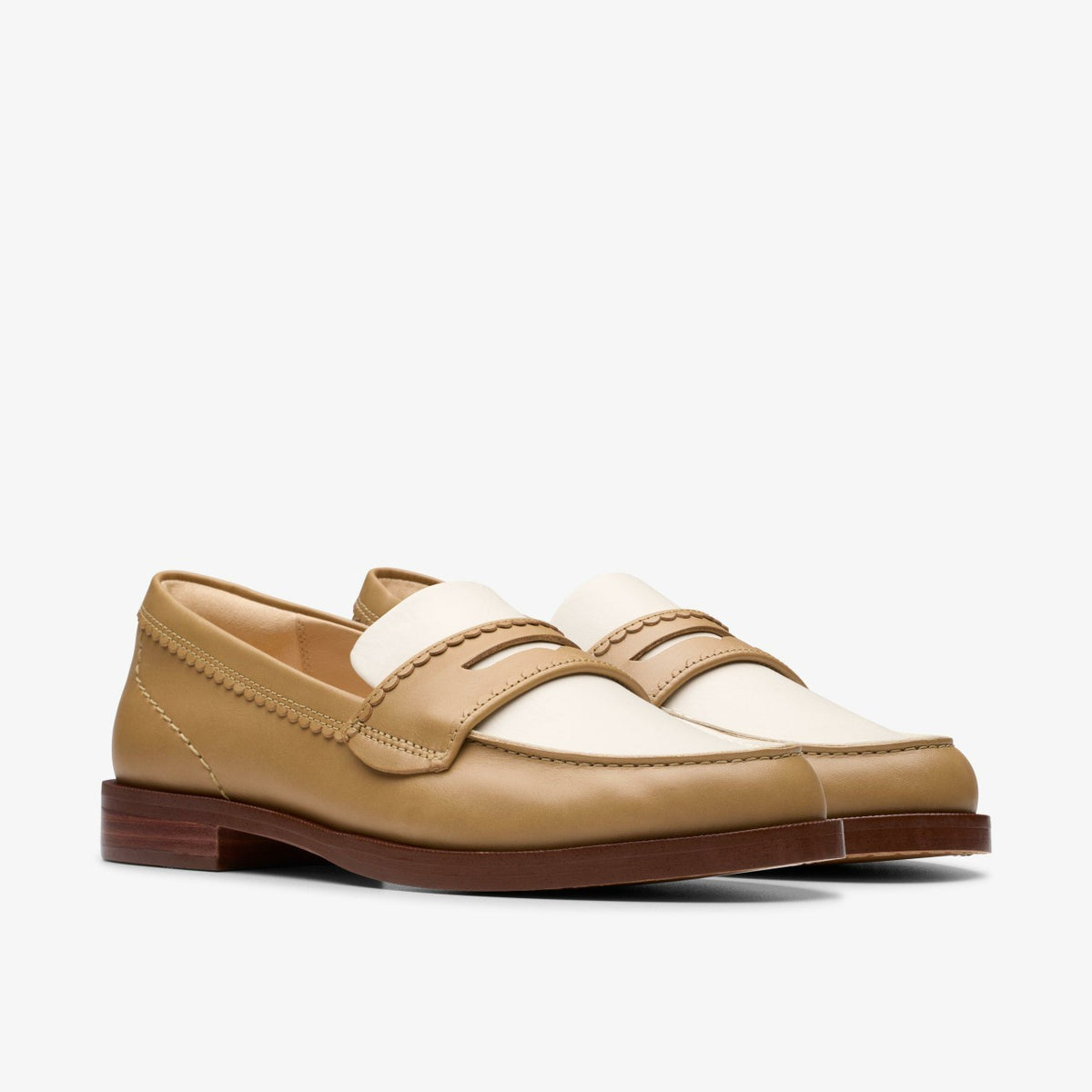 Straven Edge Light Tan Combination - Clarks Women