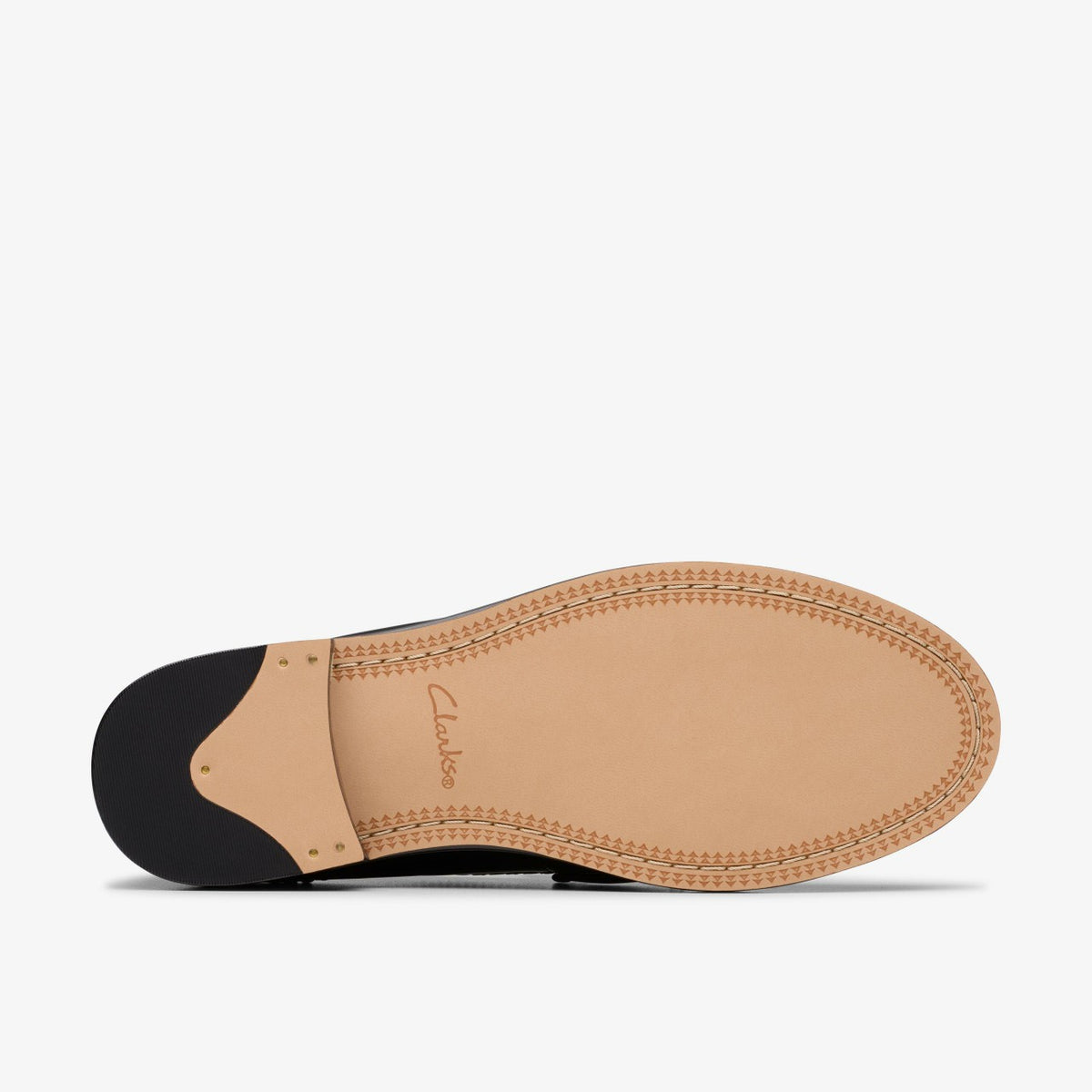 Straven Edge Black Leather - Clarks Women