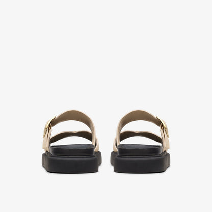 Aristella Mule Ecru Suede - Clarks Women